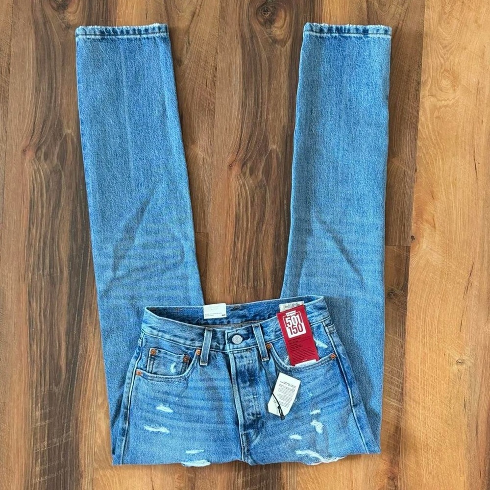 NWT Levis 501 Selvedge Jeans - Picture 4 of 6